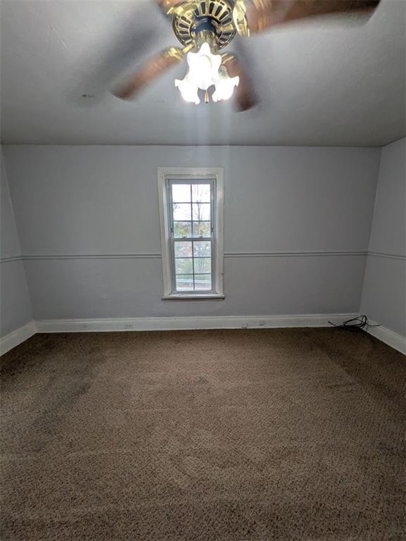 725 Chartiers Street, Unit 2 Bridgeville, PA 15017 - Photo 19 of 19 a view of a window in an empty room