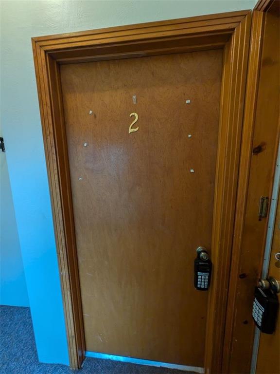 725 Chartiers Street, Unit 2 Bridgeville, PA 15017 - Photo 3 of 19 a view of door