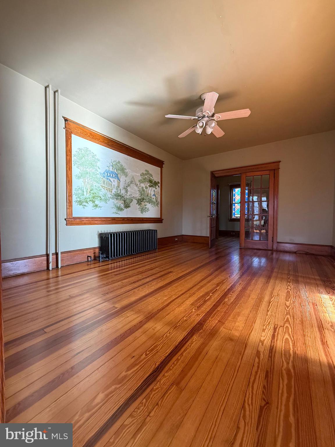 8340 Interchange Road Lehighton, PA 18235 - Photo 55 of 87 a view of empty room with wooden floor and fan