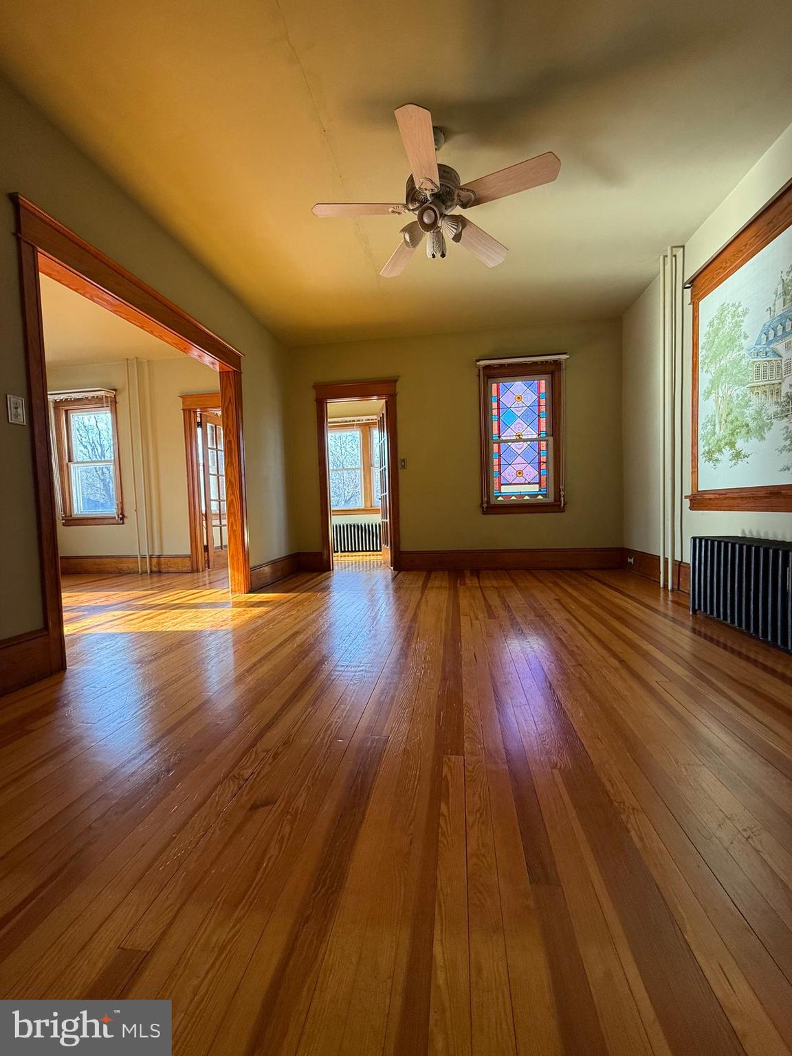 8340 Interchange Road Lehighton, PA 18235 - Photo 56 of 87 a view of an empty room with wooden floor and a window
