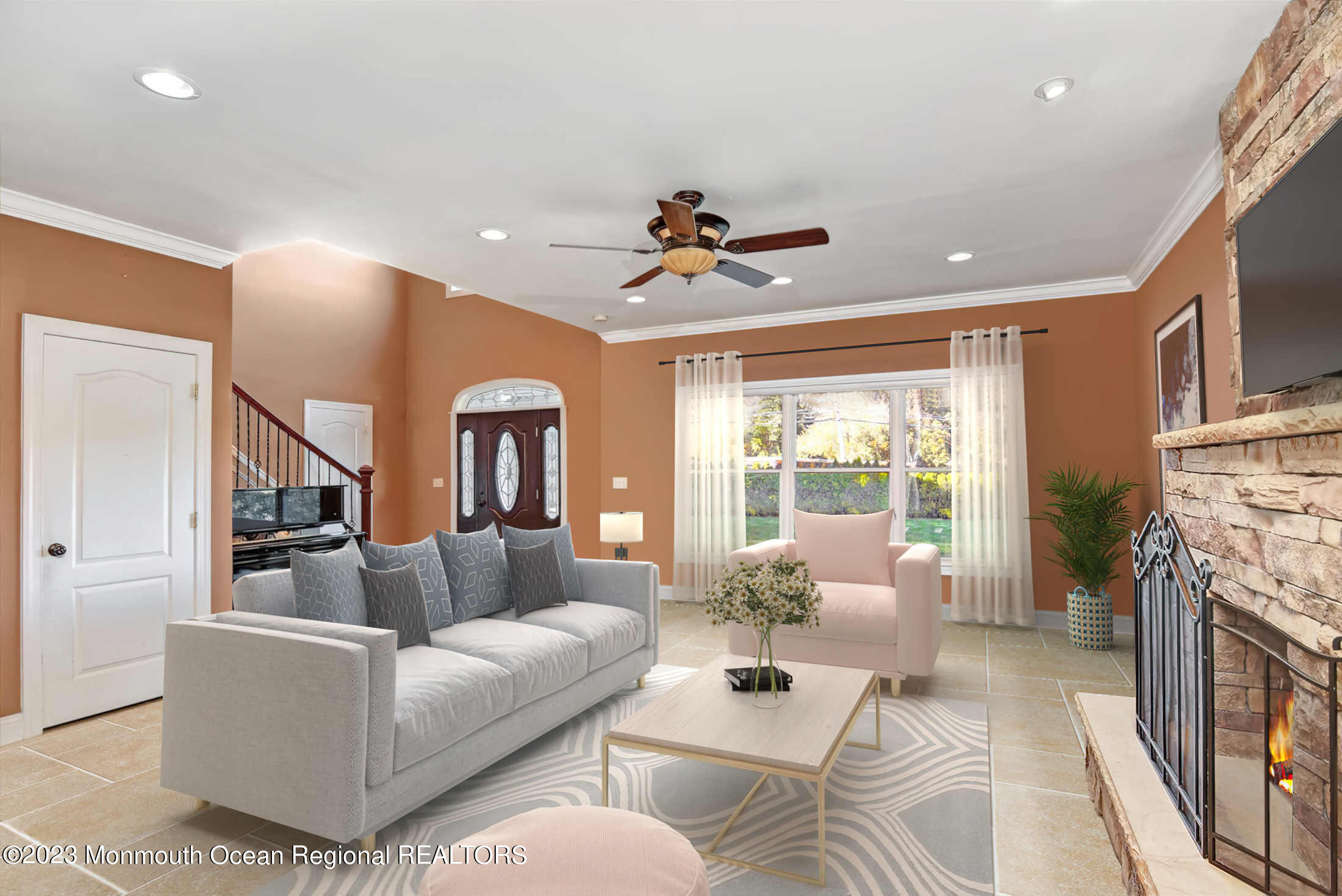 107 Tennent Road Morganville, NJ 07751 - Photo 9 of 41 LR - Virtually Staged