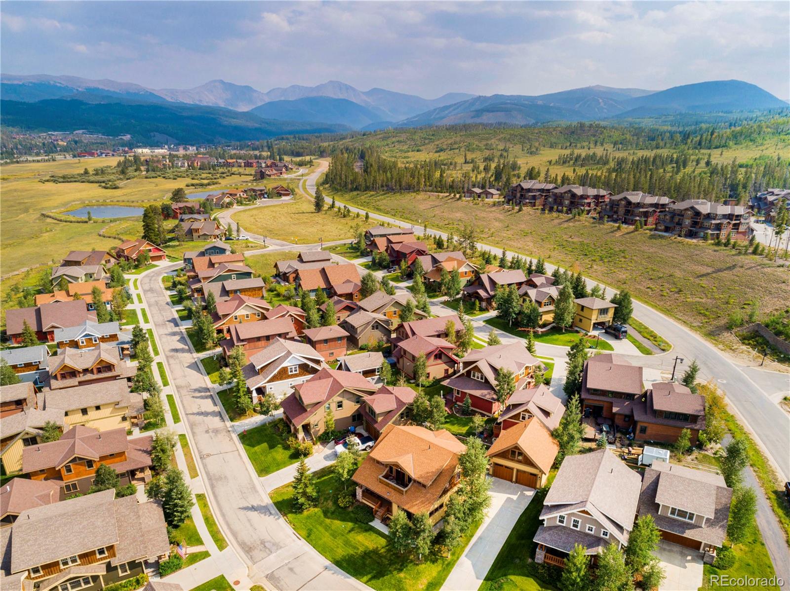 21 Meadow Trail Fraser, CO 80442 - Photo 35 of 36 an aerial view of residential houses with outdoor space