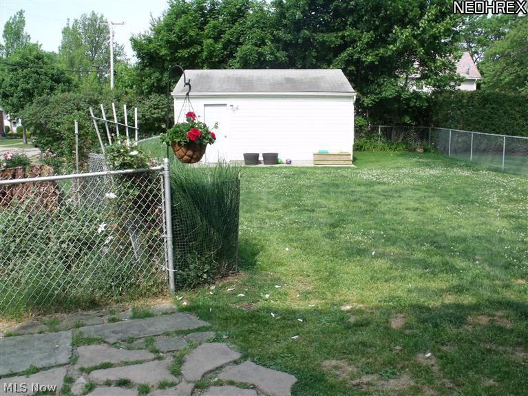 1640 Lyndhurst Road Lyndhurst, OH 44124 - Photo 8 of 22 View from the back of the house looking at the back yard.