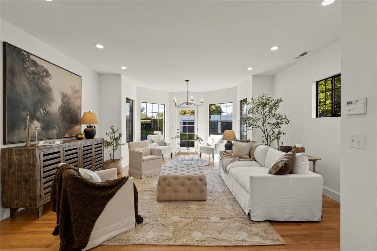 731 5th Street Gilroy, CA 95020 - Photo 13 of 31 a living room with furniture or couch and a flat screen tv