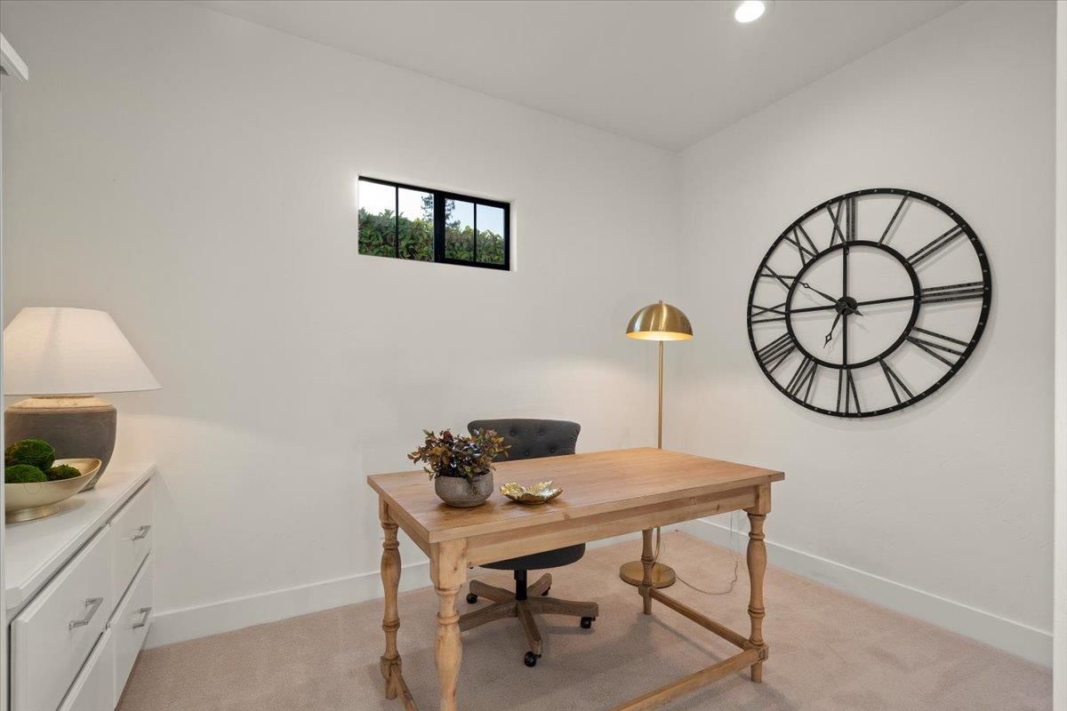 731 5th Street Gilroy, CA 95020 - Photo 17 of 31 a view of a workspace with furniture