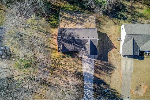 a view of outdoor space with stainless steel appliances