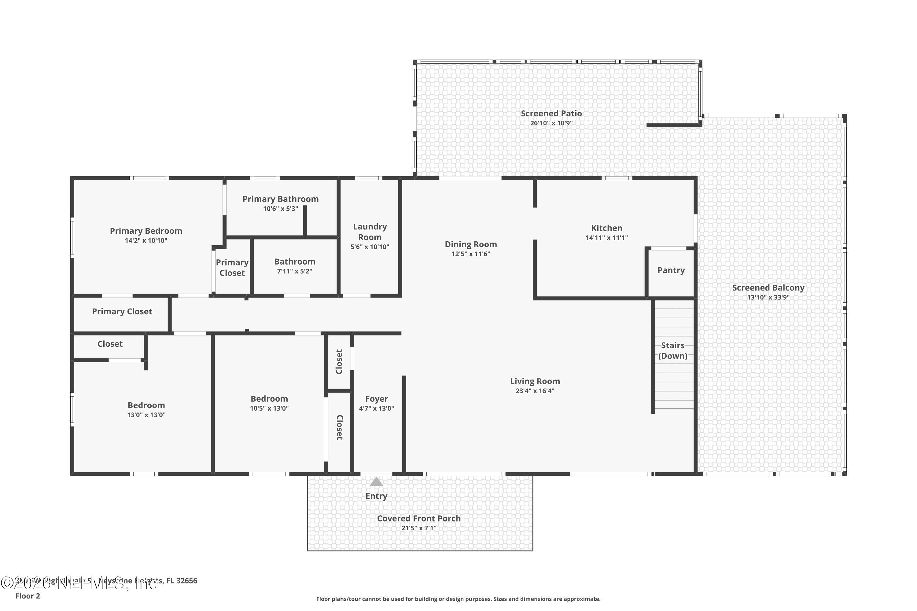 360 Southwest Nightingale Street Keystone Heights, FL 32656 - Photo 62 of 62 Floor-2