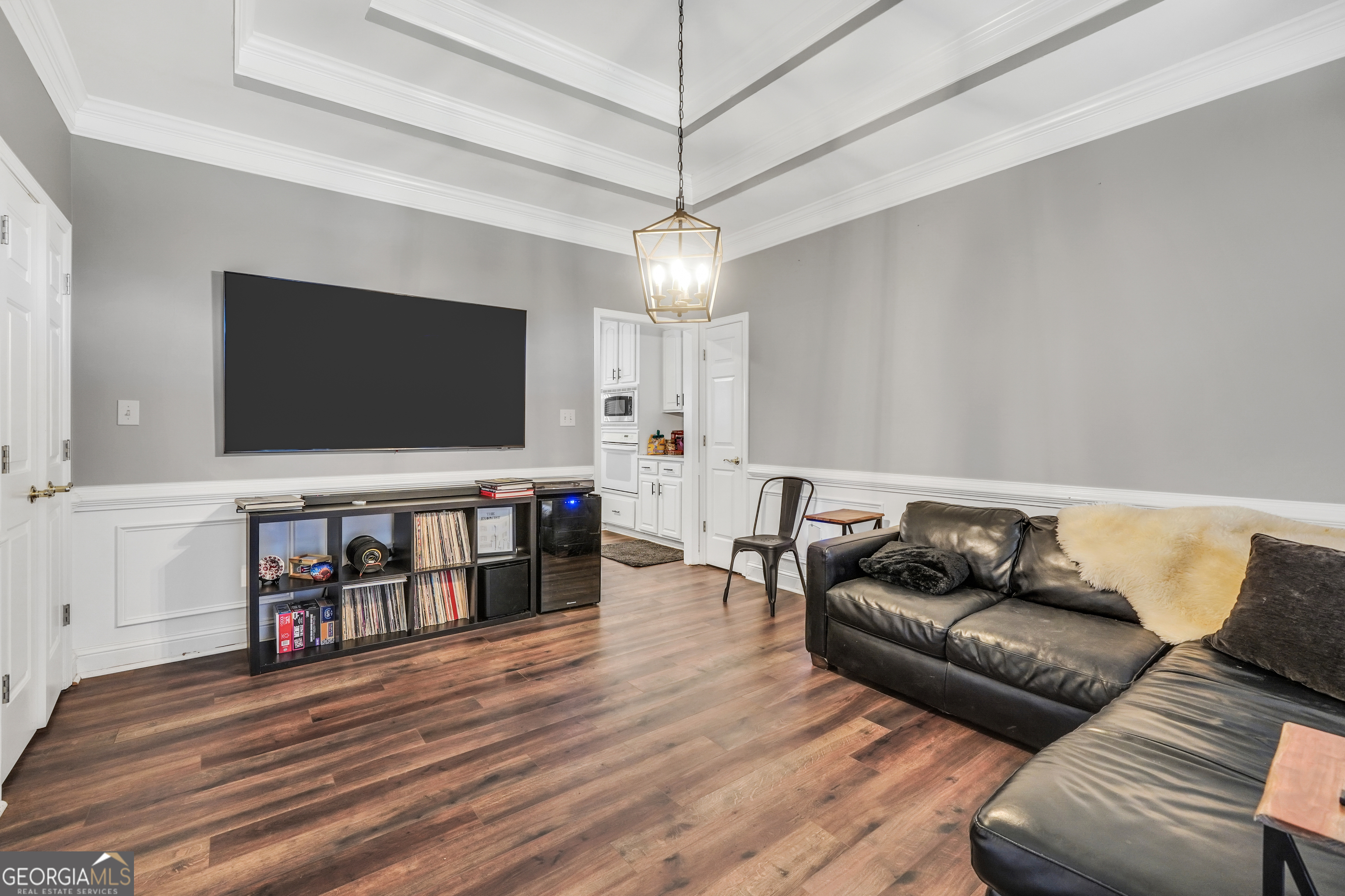 261 Highway 85 Connector Brooks, GA 30205 - Photo 15 of 73 a living room with furniture and a flat screen tv