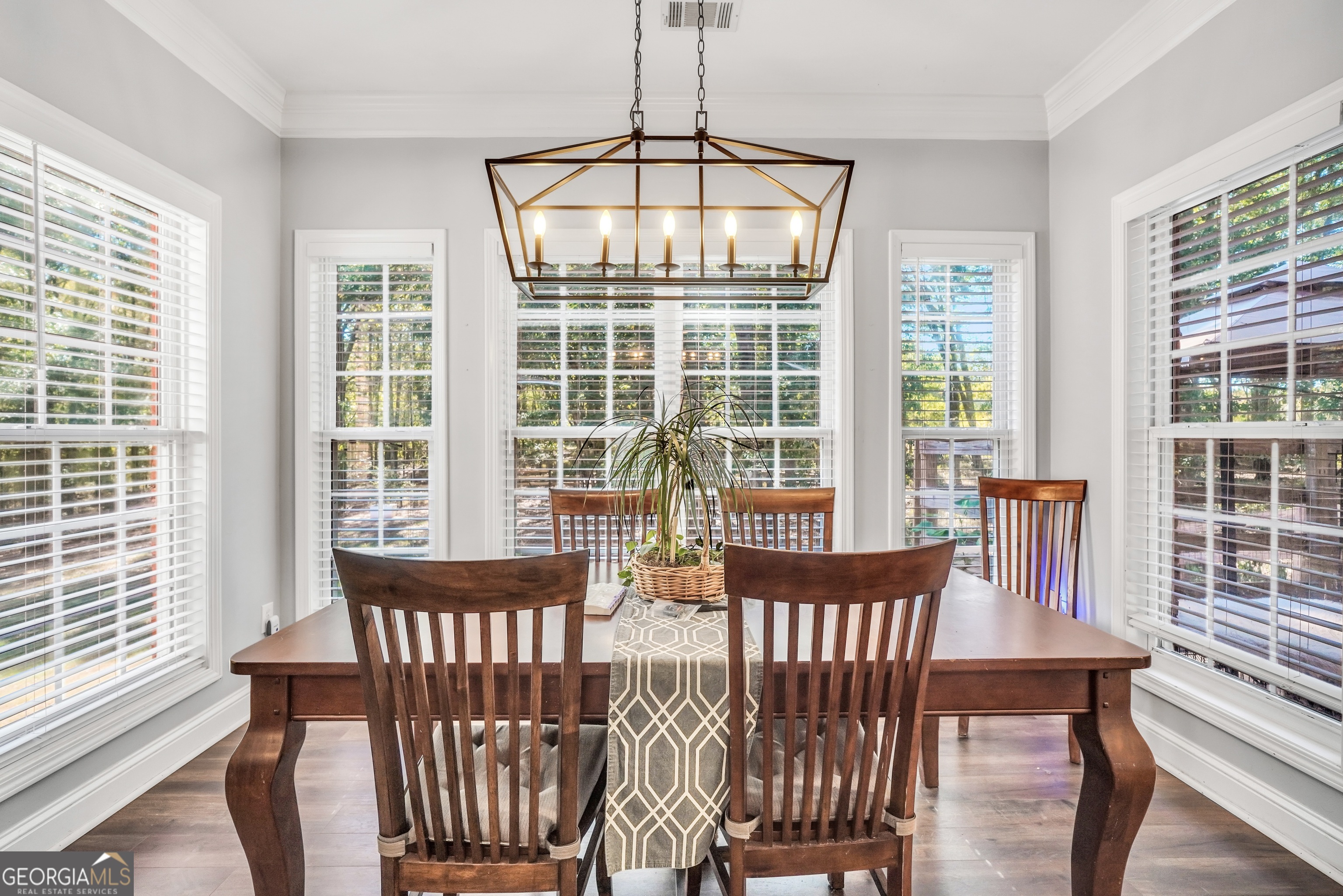 261 Highway 85 Connector Brooks, GA 30205 - Photo 18 of 73 a view of a dining room with furniture window and outside view