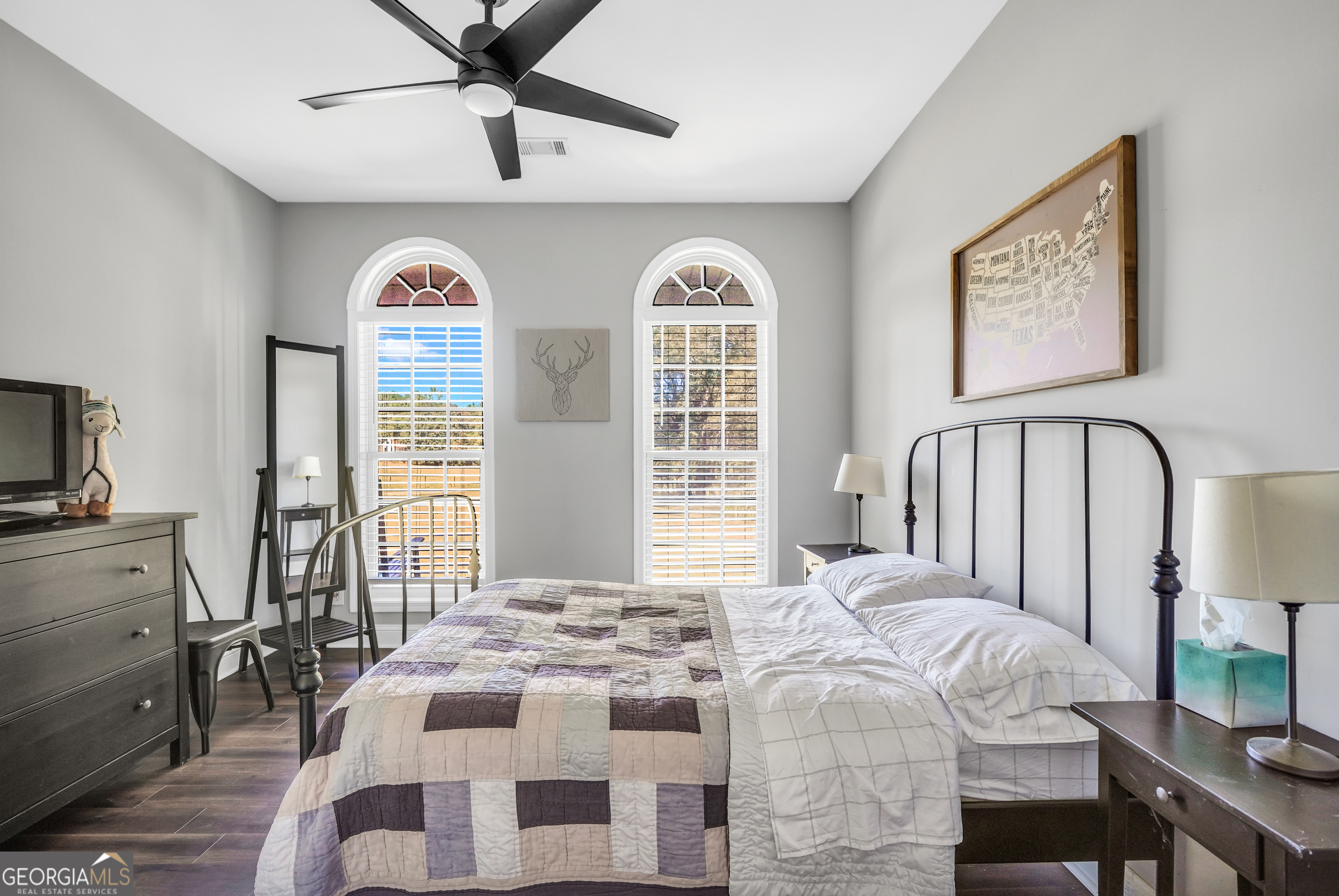 261 Highway 85 Connector Brooks, GA 30205 - Photo 38 of 73 a bedroom with a large bed and a window