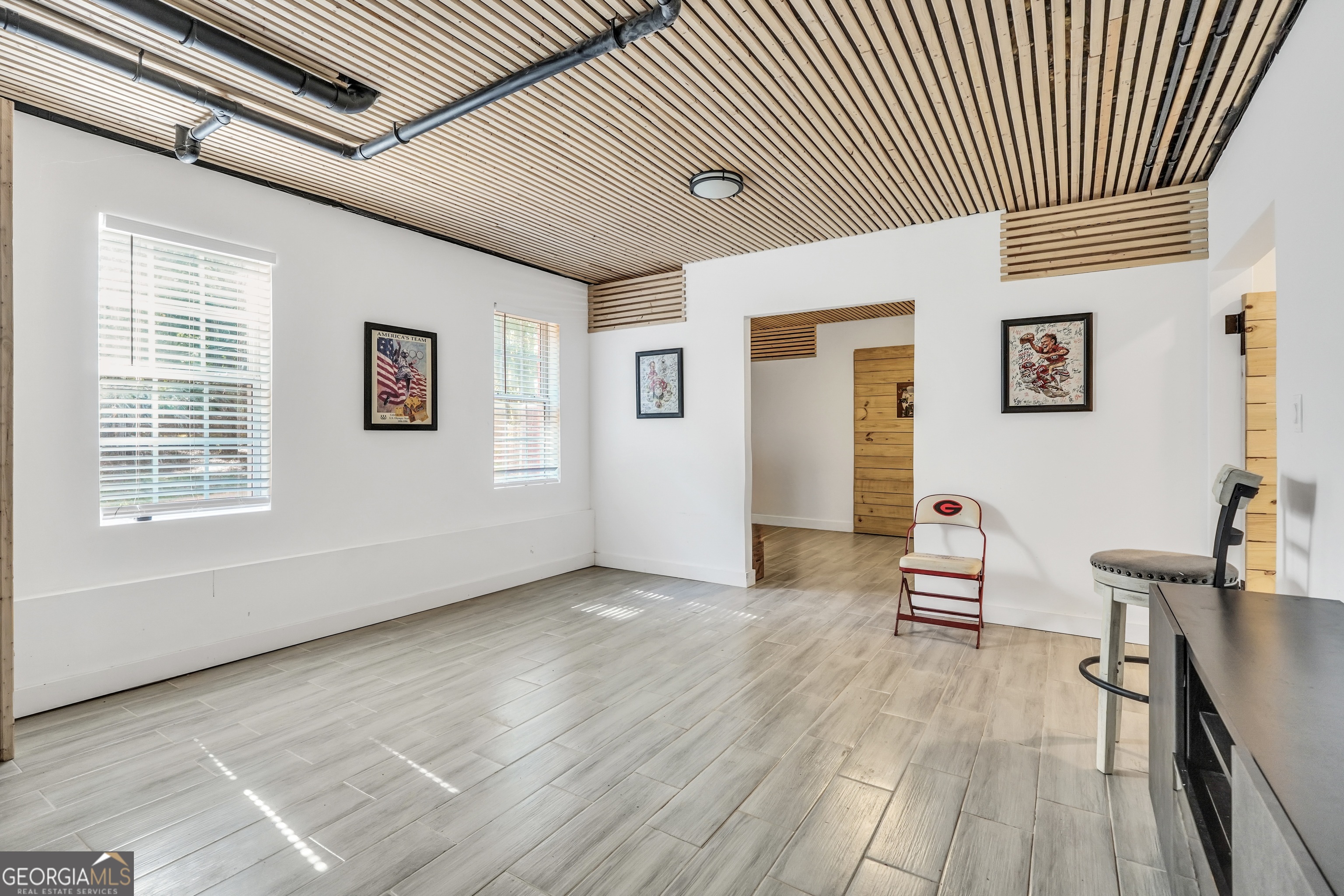 261 Highway 85 Connector Brooks, GA 30205 - Photo 51 of 73 a view of livingroom with furniture and floor to ceiling window