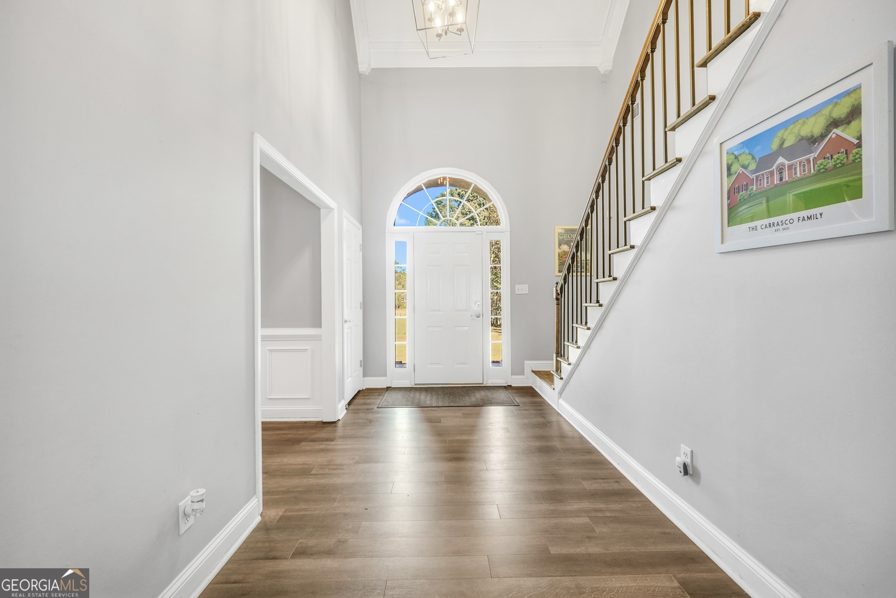 261 Highway 85 Connector Brooks, GA 30205 - Photo 8 of 73 a view of an entryway with wooden floor