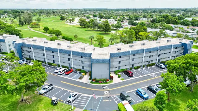 a view of building and outdoor space