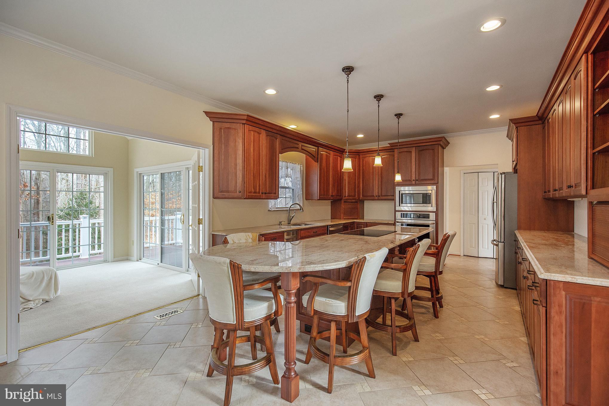 1611 Clay Hammond Road Prince Frederick, MD 20678 - Photo 10 of 40 Updated Kitchen with Stainless Steel and Granite