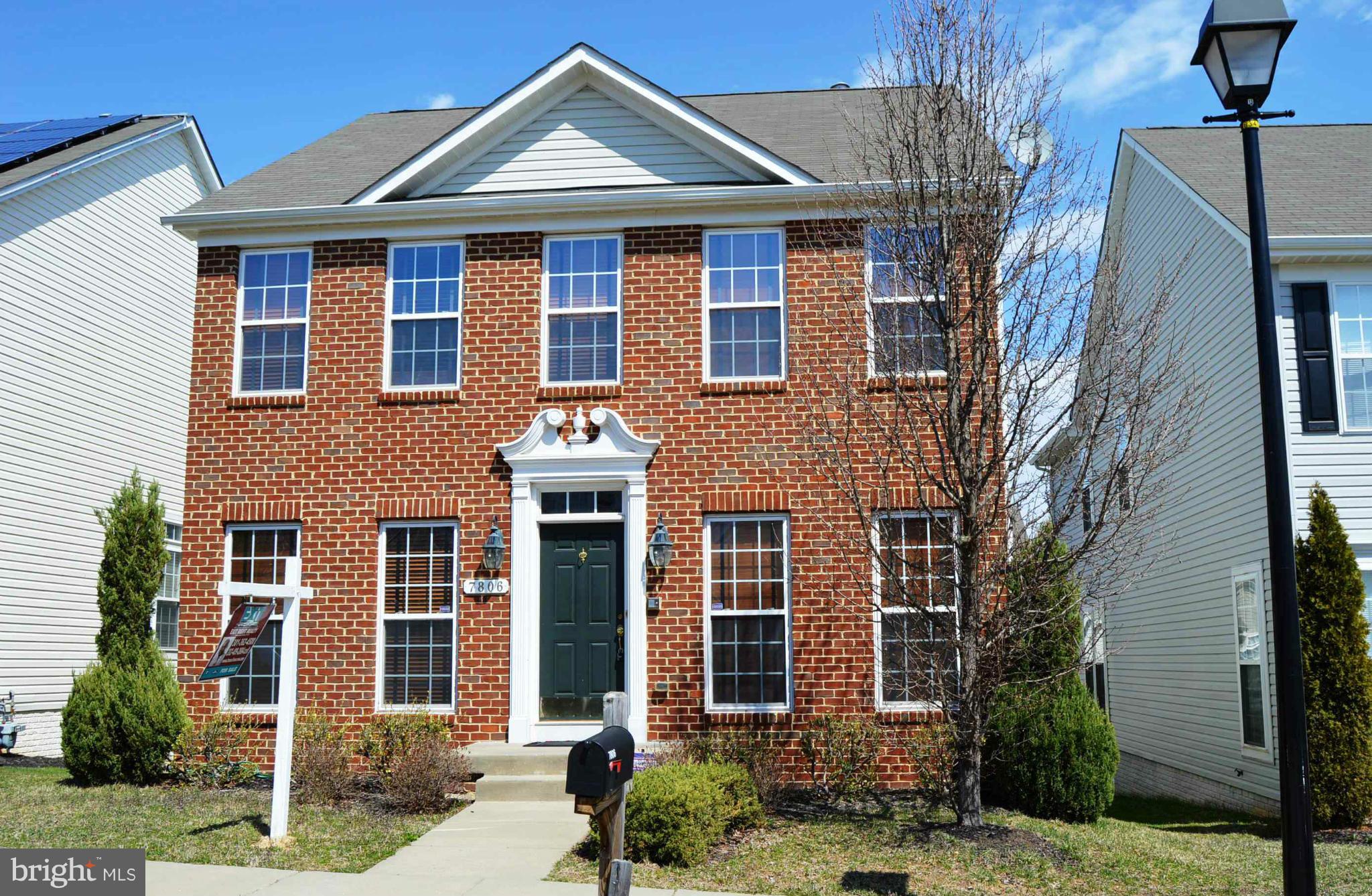 7806 Callington Way Hanover, MD 21076 - Photo 2 of 19 Exterior (Front)