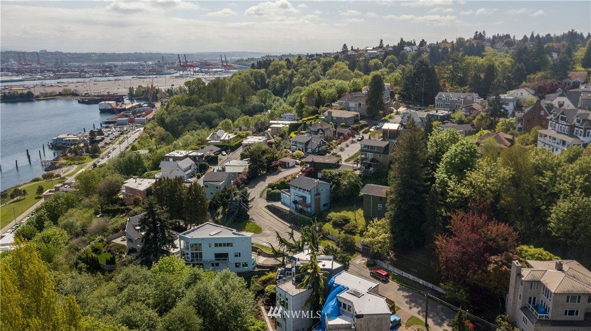 1701 41st Avenue Southwest Seattle, WA 98116 - Photo 12 of 21 an aerial view of multiple house