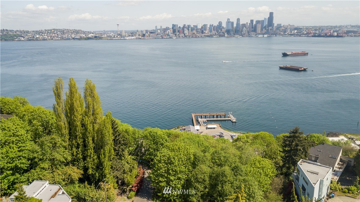 1701 41st Avenue Southwest Seattle, WA 98116 - Photo 5 of 21 a view of a lake with a outdoor space