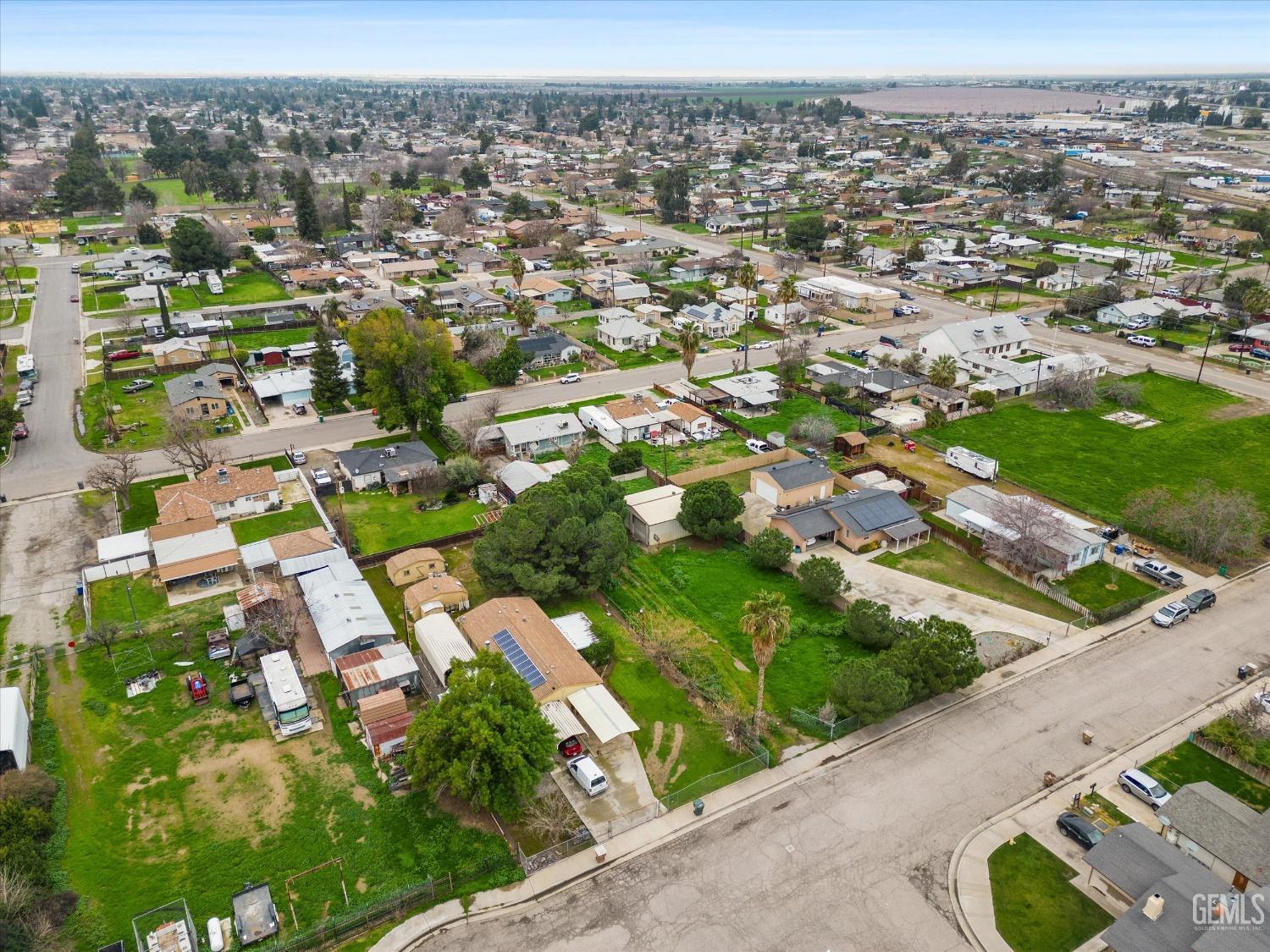 Undisclosed Address Bakersfield, CA 93308 - Photo 41 of 50 an aerial view of residential houses with outdoor space