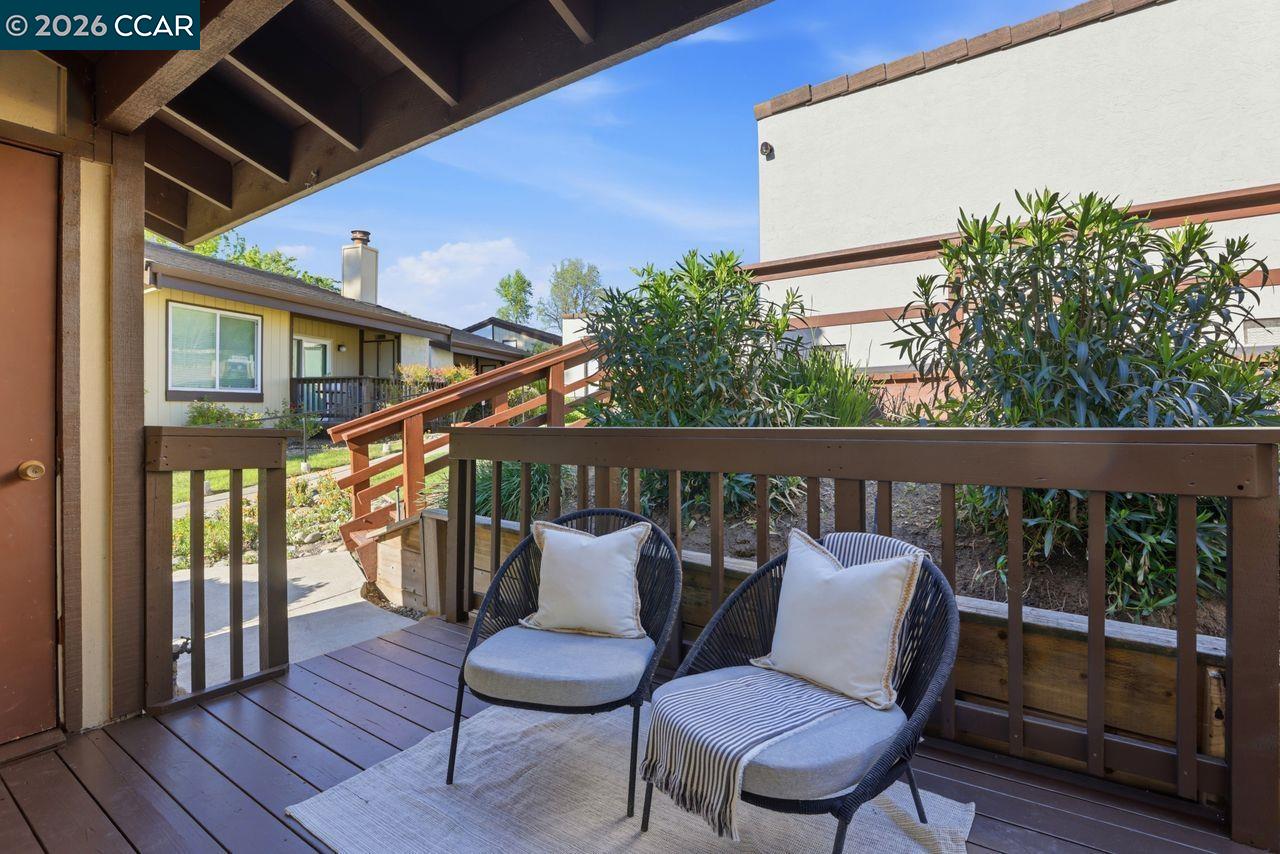 221 Tangerine Court San Ramon, CA 94583 - Photo 14 of 27 a view of a chairs in balcony