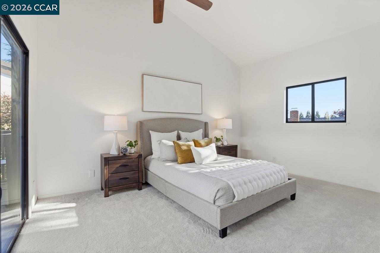 221 Tangerine Court San Ramon, CA 94583 - Photo 16 of 27 a bedroom with a bed and a night stand