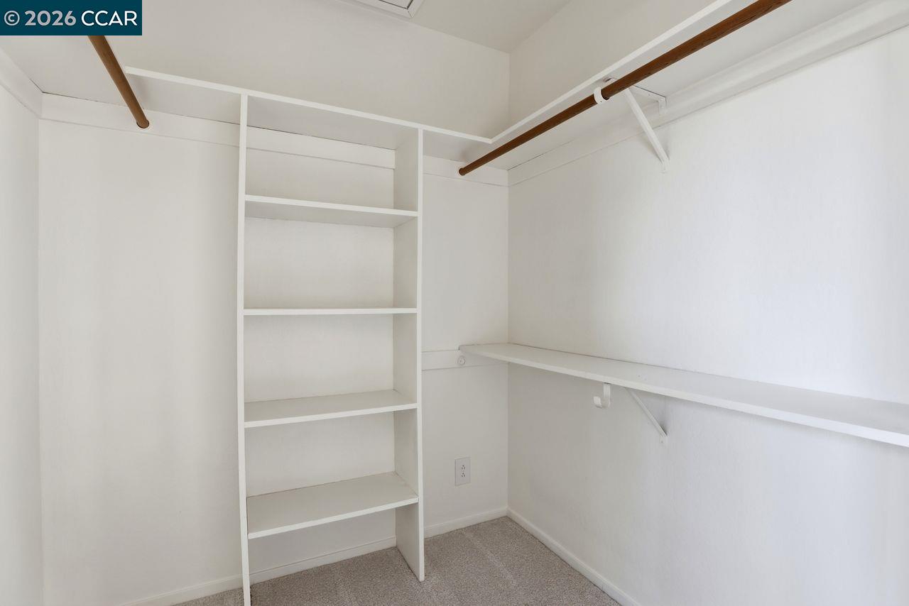 221 Tangerine Court San Ramon, CA 94583 - Photo 18 of 27 a view of walk in closet with empty racks