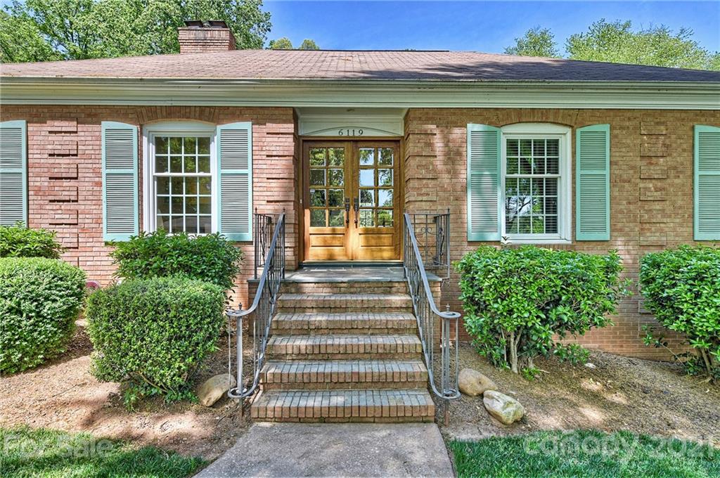 6119 Glenridge Road Charlotte, NC 28211 - Photo 2 of 41 a front view of a house