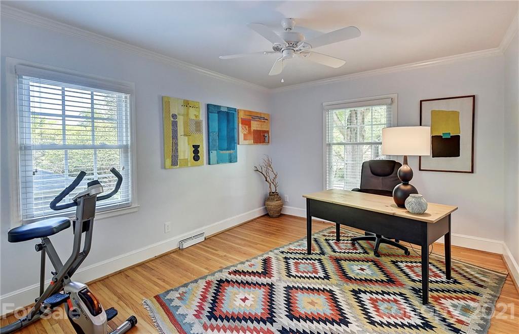 6119 Glenridge Road Charlotte, NC 28211 - Photo 28 of 41 a workspace with furniture and window