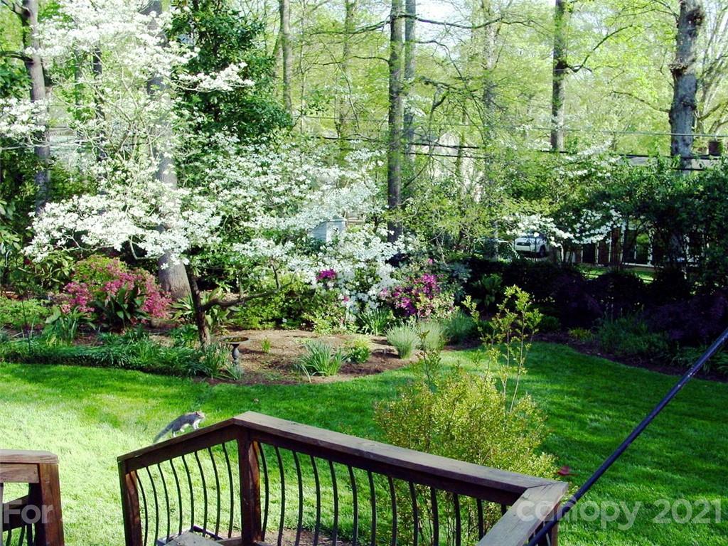 6119 Glenridge Road Charlotte, NC 28211 - Photo 36 of 41 a view of a garden from a balcony