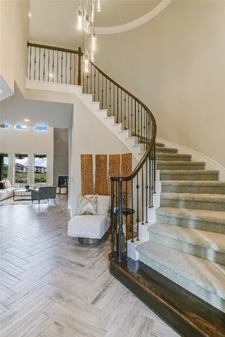 a view of entryway and hall