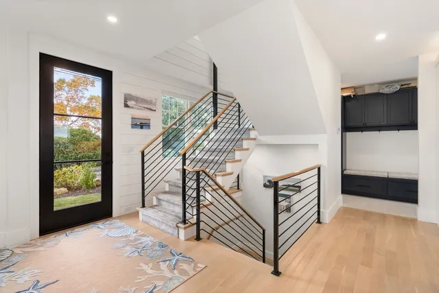 a view of entryway and hall