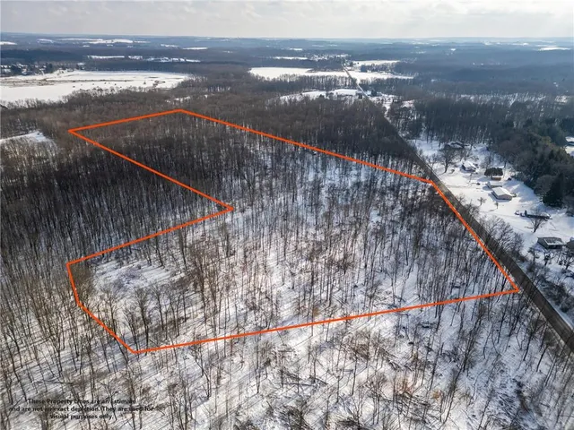 a view of a lake with a city