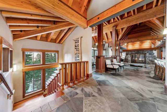 a view of living room with patio