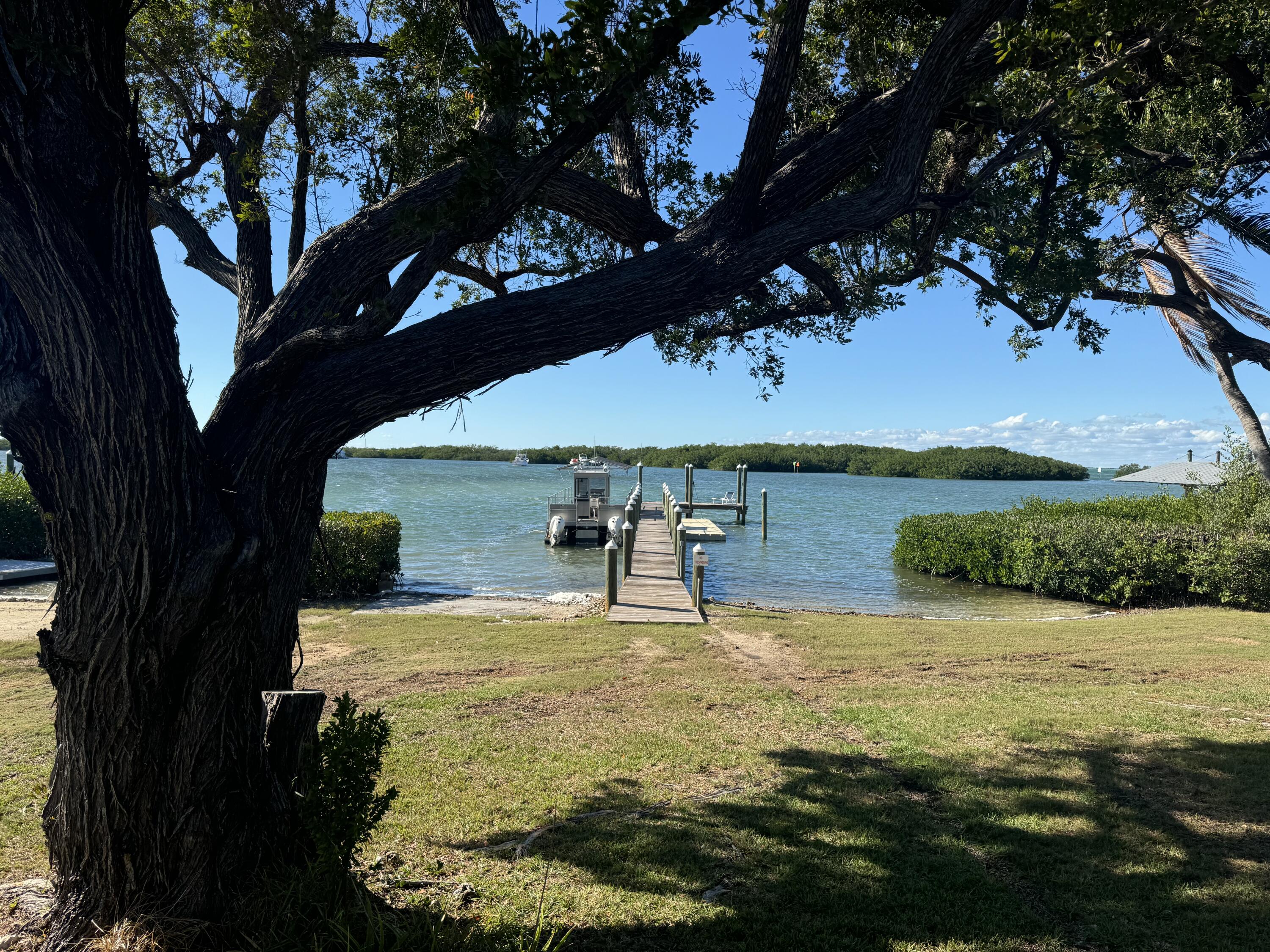 184 Harborview Drive Tavernier, FL 33070 - Photo 2 of 23 a view of an ocean with a tree