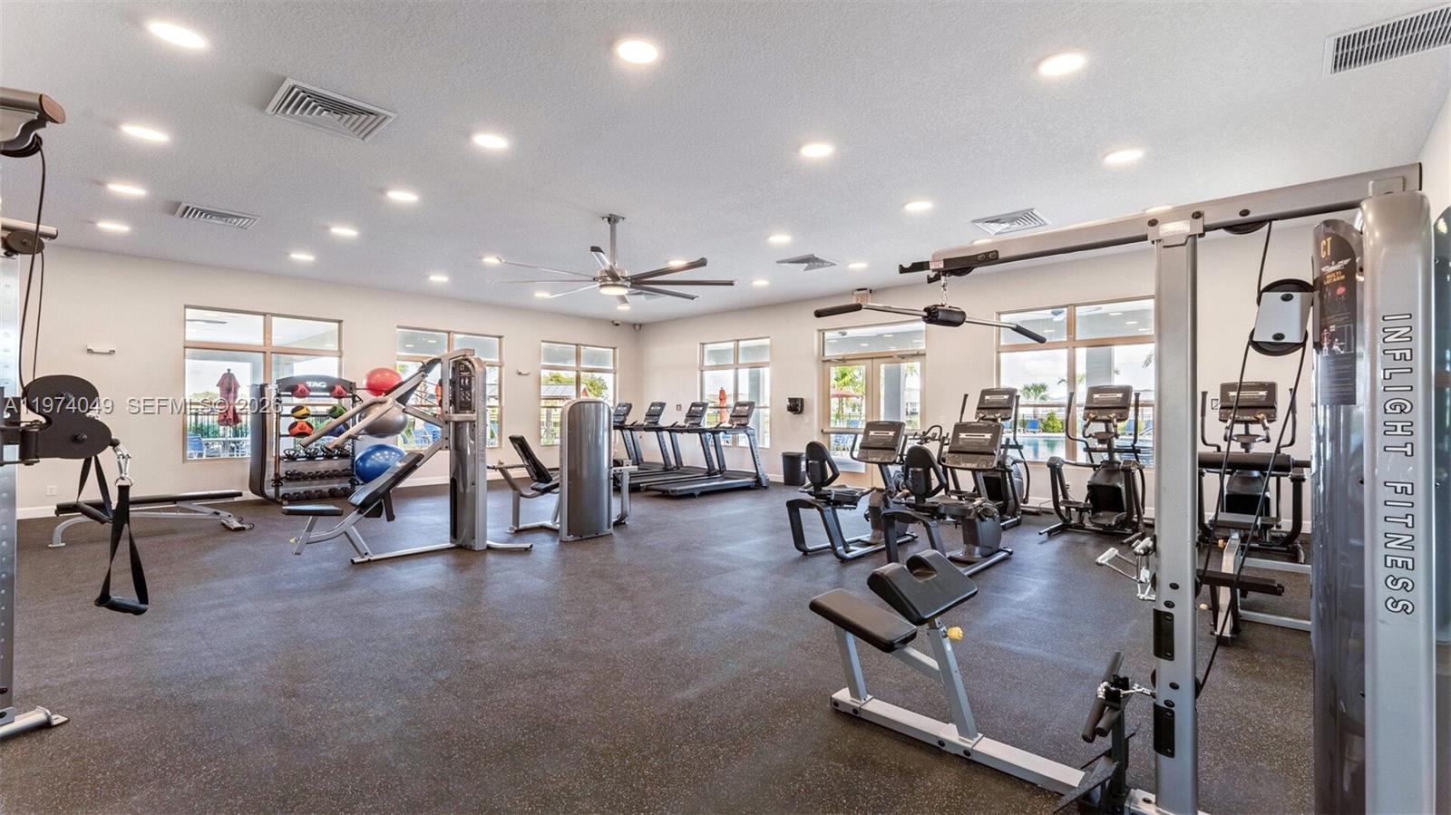 1556 Gladewater Road, Unit 1556 Kissimmee, FL 34744 - Photo 21 of 26 a view of a room with gym equipment