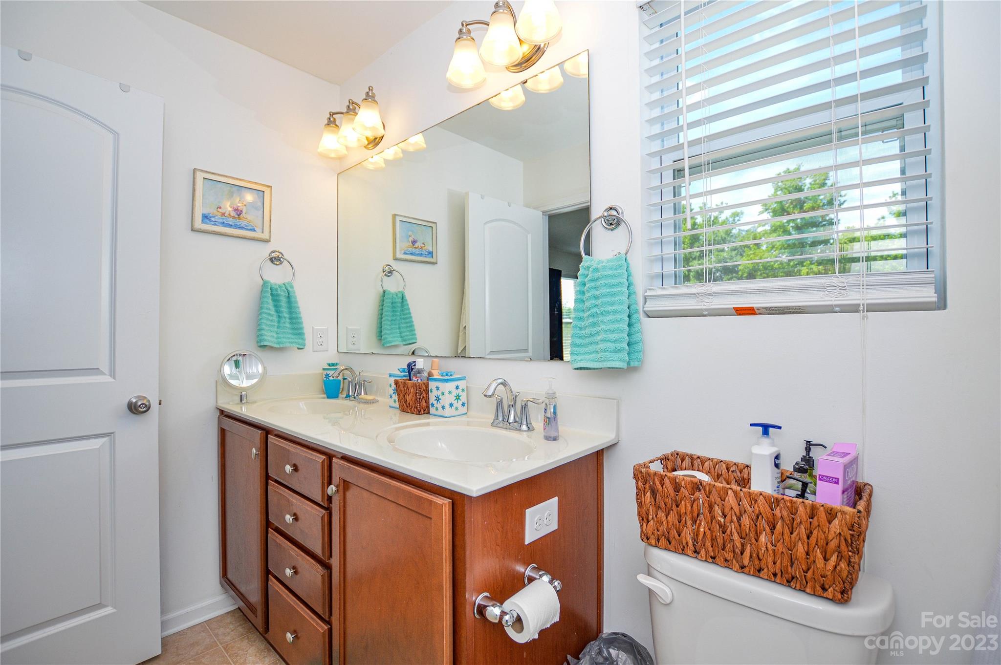 8191 Thornton Street Locust, NC 28097 - Photo 38 of 44 a bathroom with a sink a vanity and a mirror
