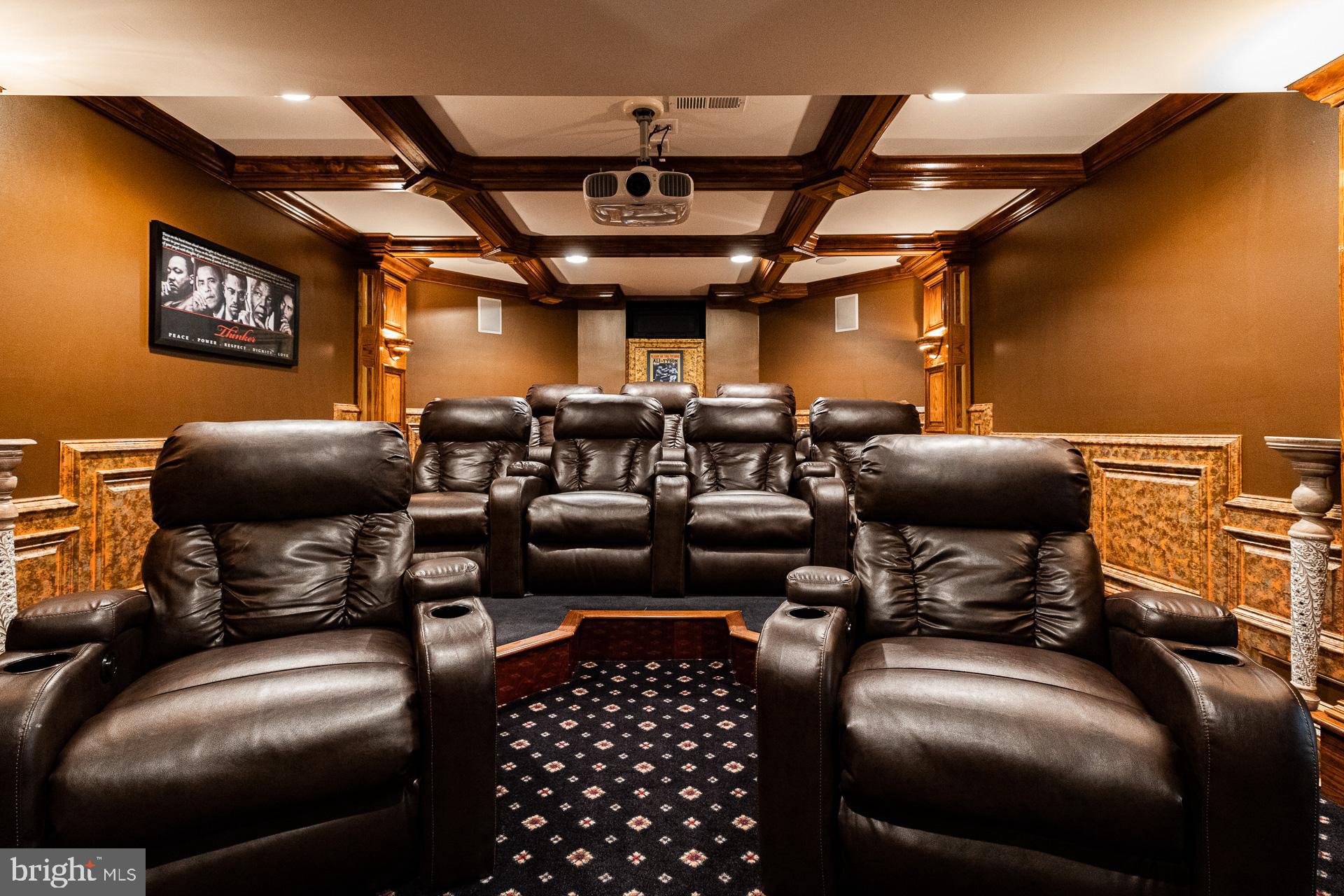 1454 Olmsted Drive Bear, DE 19701 - Photo 39 of 72 Lower level theatre