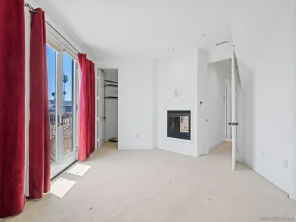 a view of an empty room with window