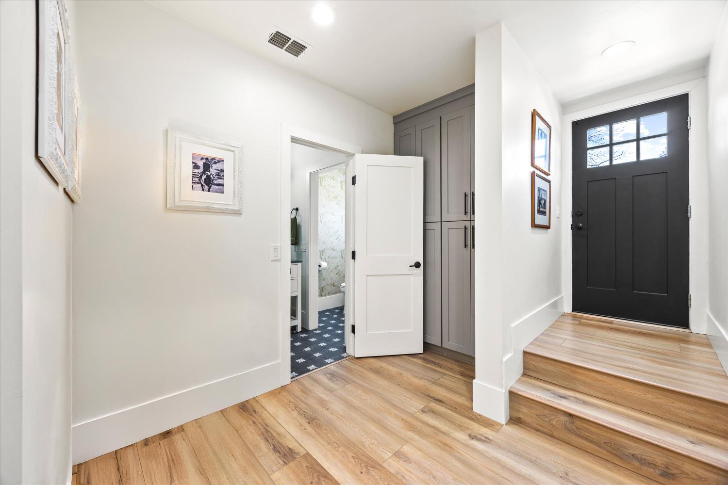 6620 Auburn Folsom Road Granite Bay, CA 95746 - Photo 24 of 69 a view of a hallway with wooden floor and entryway