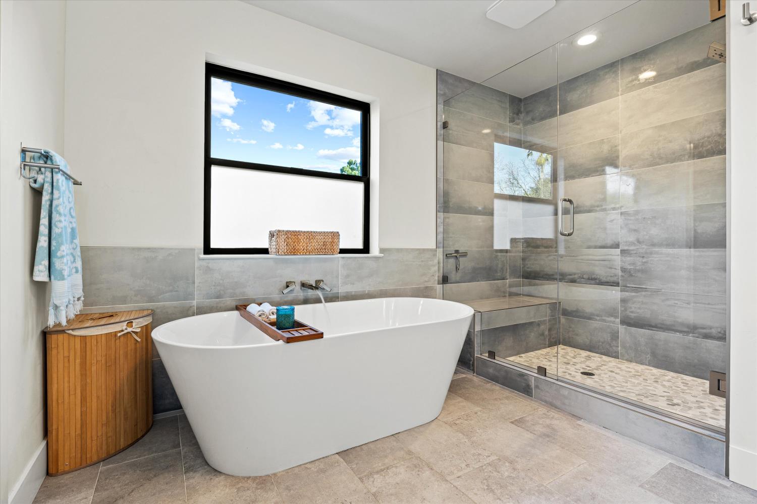 6620 Auburn Folsom Road Granite Bay, CA 95746 - Photo 31 of 69 a bath tub sitting in a bathroom next to a window