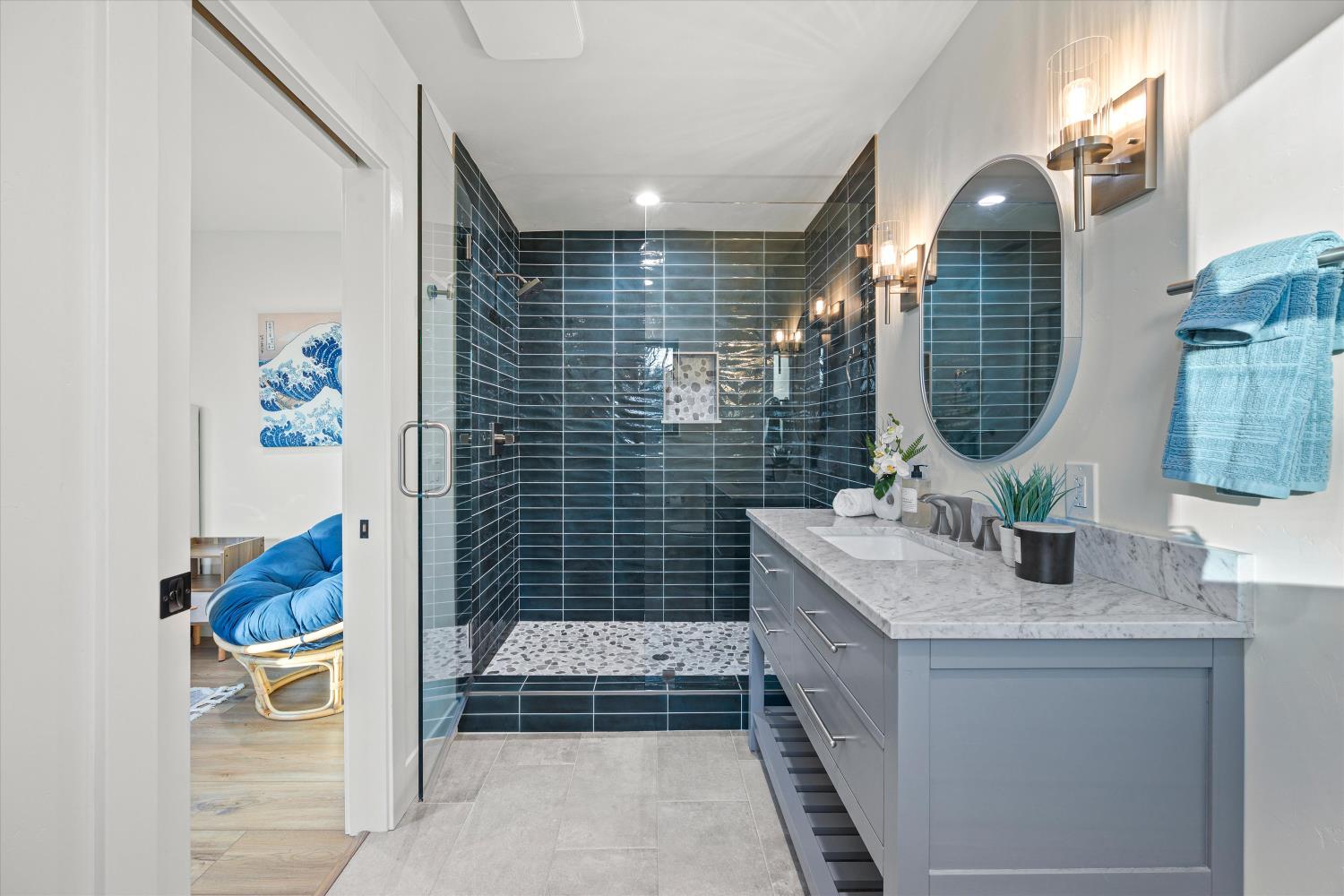 6620 Auburn Folsom Road Granite Bay, CA 95746 - Photo 39 of 69 a bathroom with a sink and a mirror