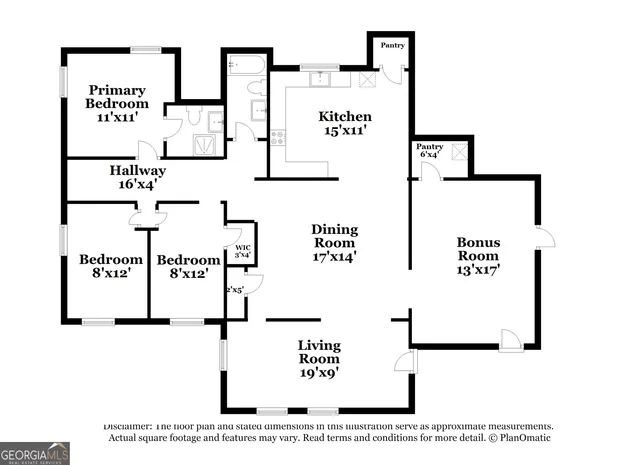 a picture of a floor plan