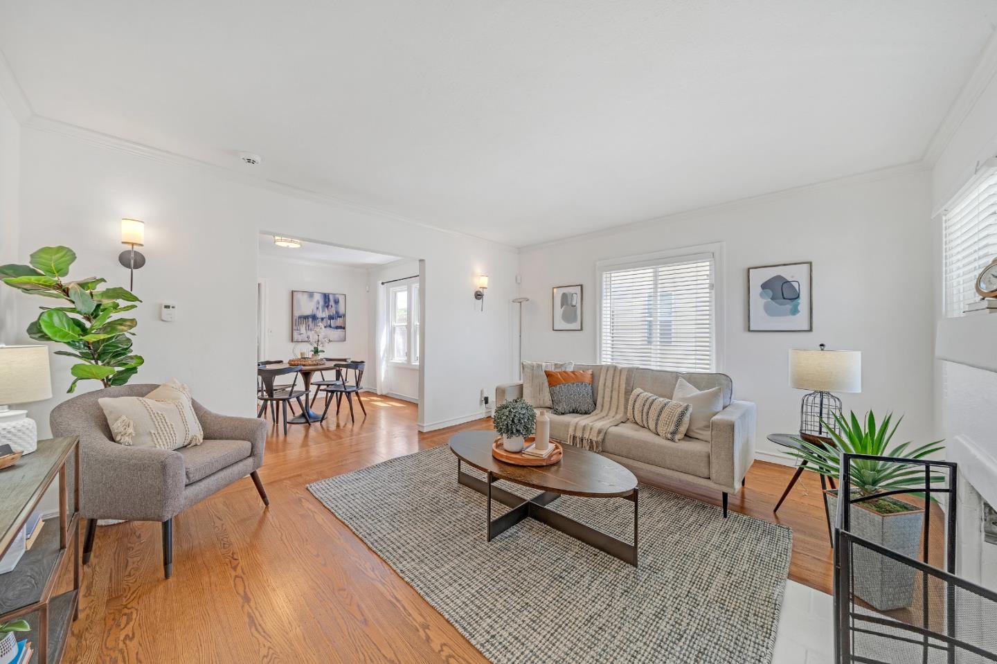 1490 Plaza Drive San Leandro, CA 94578 - Photo 4 of 39 a living room with furniture and wooden floor