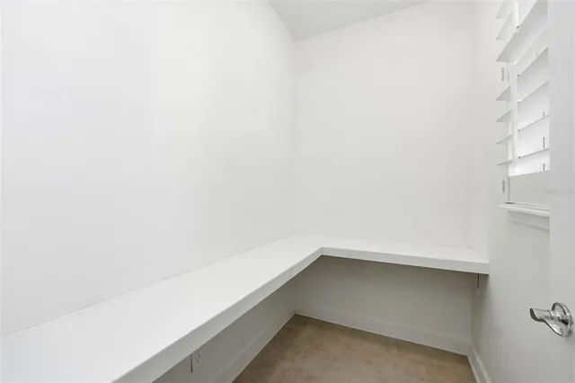 a view of a small space