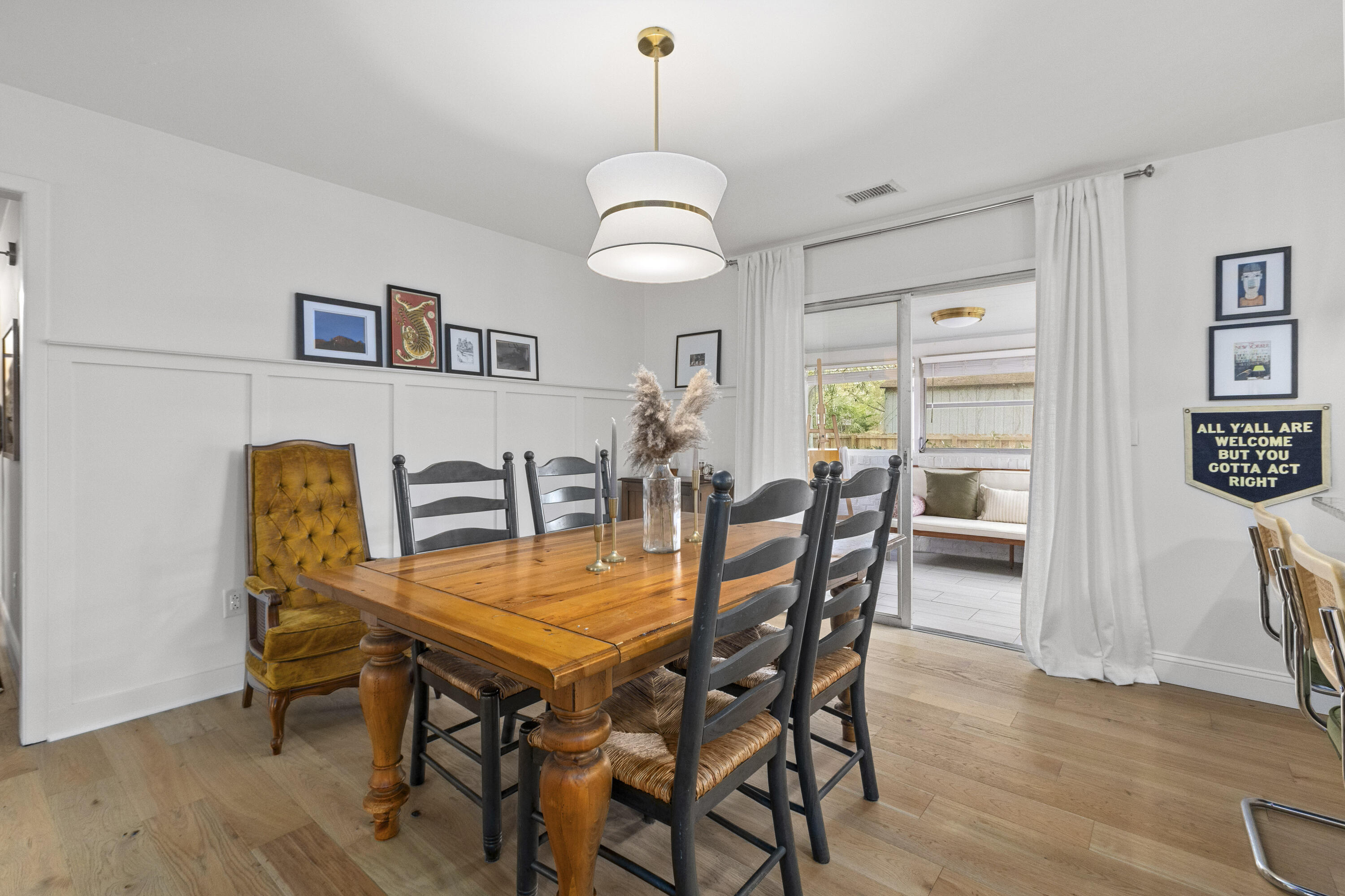 746 Longfellow Road Charleston, SC 29407 - Photo 14 of 44 Dining Open to Sunroom