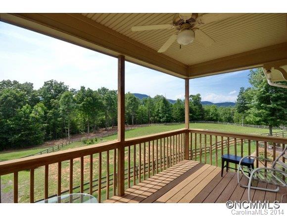 111 Pardo Road Landrum, SC 29356 - Photo 19 of 24 a view of a wooden deck