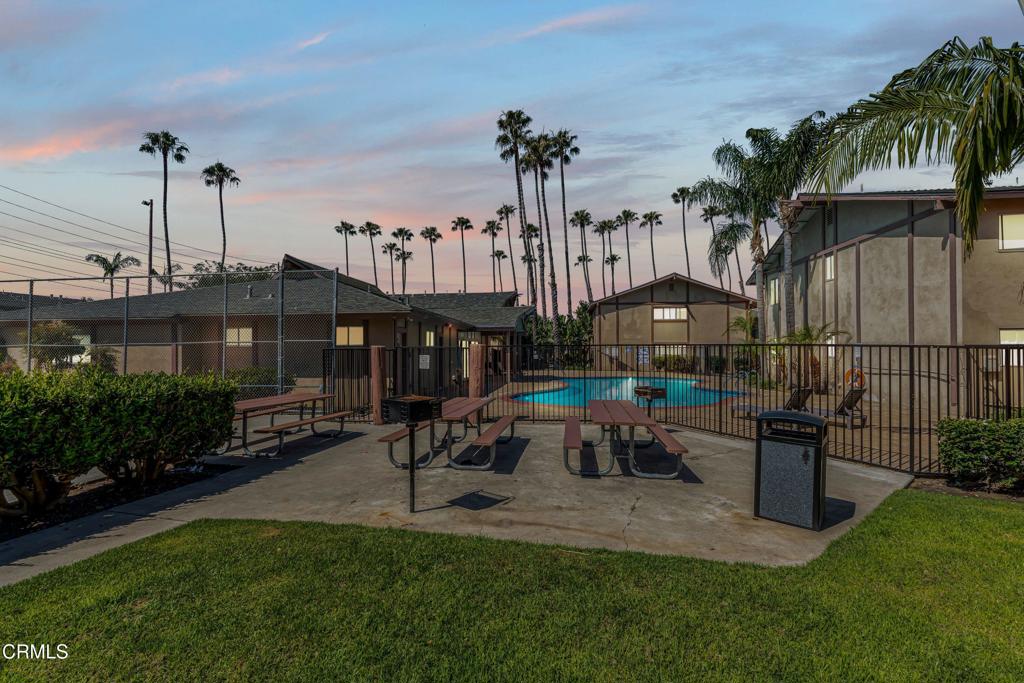 1920 North H Street, Unit 233 Oxnard, CA 93036 - Photo 16 of 26 a view of a house with backyard and sitting area