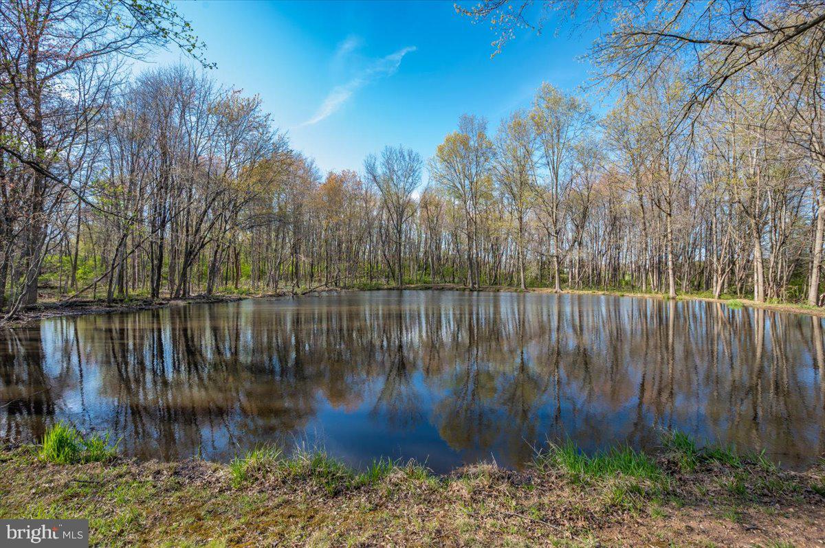 10524 Stull Road Thurmont, MD 21788 - Photo 10 of 91 a lake view with a wooden fence