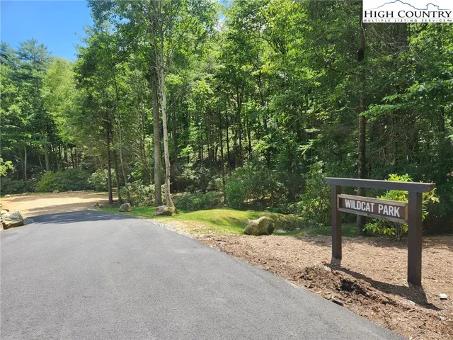 a view of a park with a bench and trees