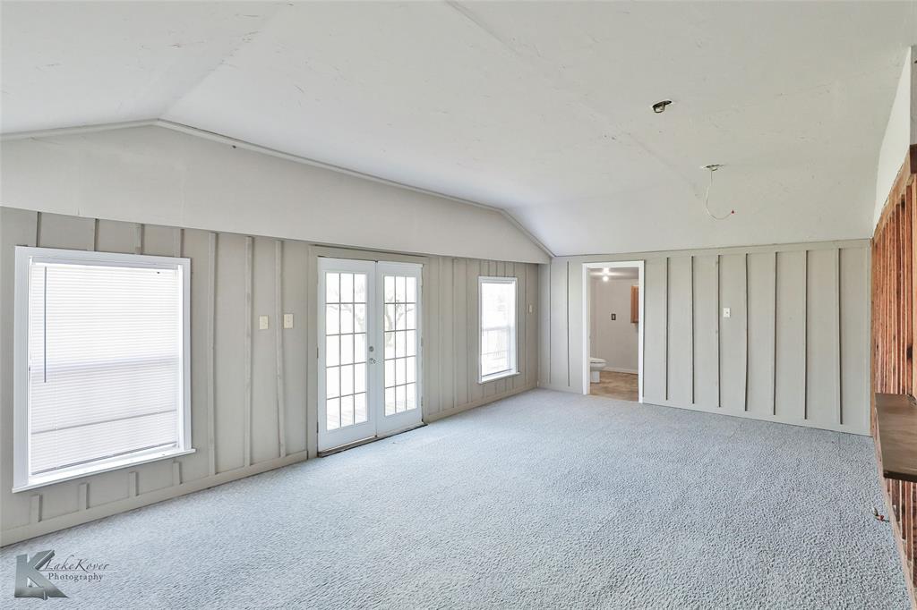 377 Grisham Road Haskell, TX 79521 - Photo 19 of 37 a view of an empty room with a window