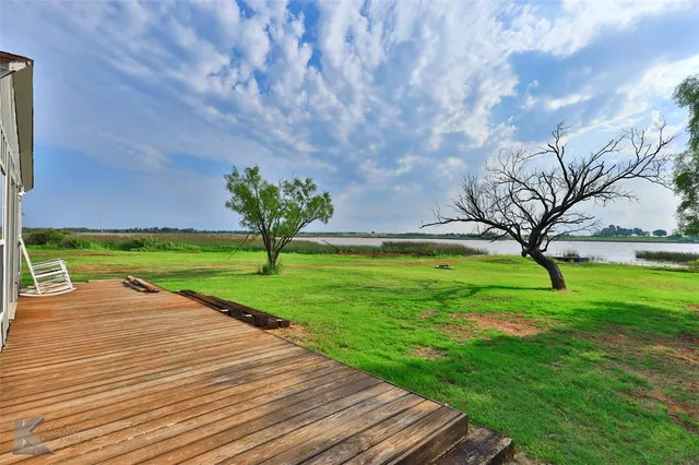 a view of outdoor space with garden